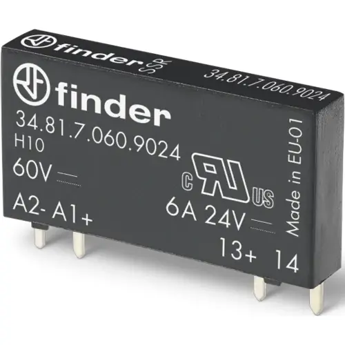 Halbleiterrelais, 30 VDC, 48 VDC, Leiterplattenmontage, 34.81.7.024.7048 Mega-Angebot