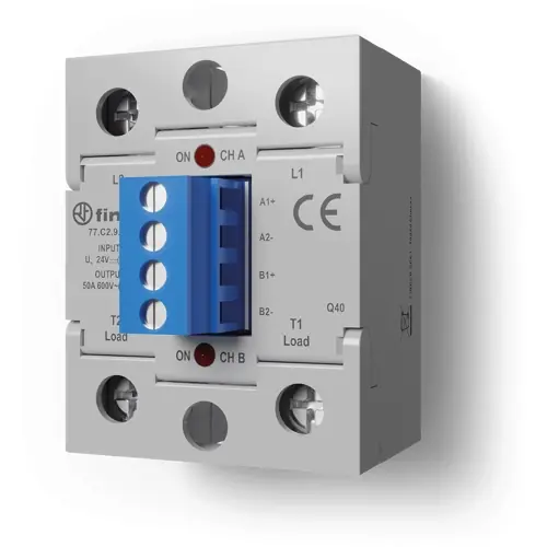 Halbleiterrelais, momentanschaltend, 600 VAC, 25 A, Panelmontage, 77.A2.9.024.8671 Geprüft