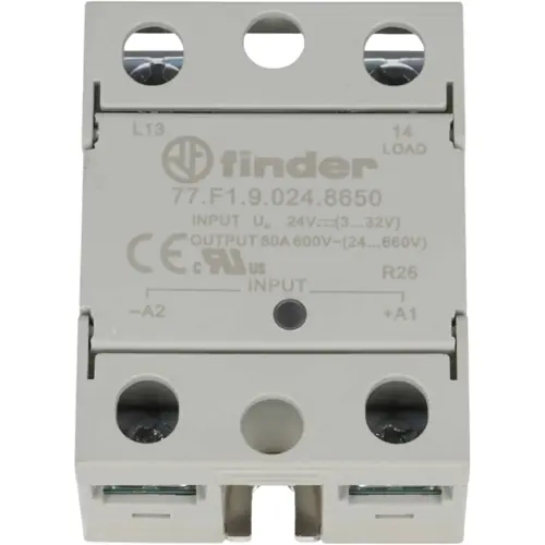 Sale Halbleiterrelais, nullspannungsschaltend, 600 VAC, 80 A, Panelmontage, 77.F1.9.024.8650