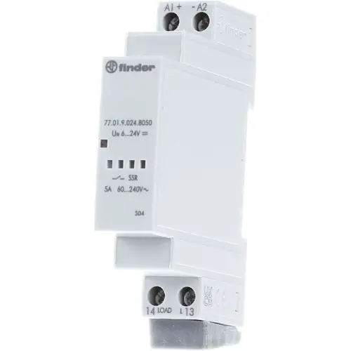 Halbleiterrelais, nullspannungsschaltend, 230 VAC, 5 A, DIN-Schiene, 77.01.9.024.8050 Rabatt