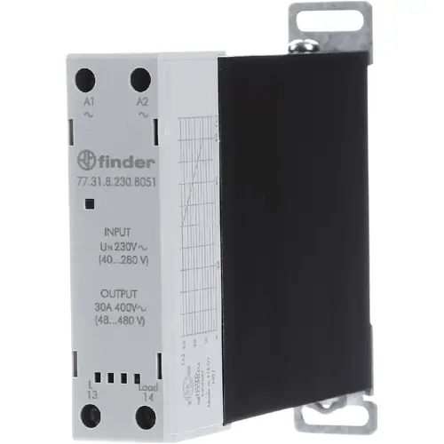 Halbleiterrelais, momentanschaltend, 400 VAC, 30 A, DIN-Schiene, 77.31.8.230.8051 Sonderangebot