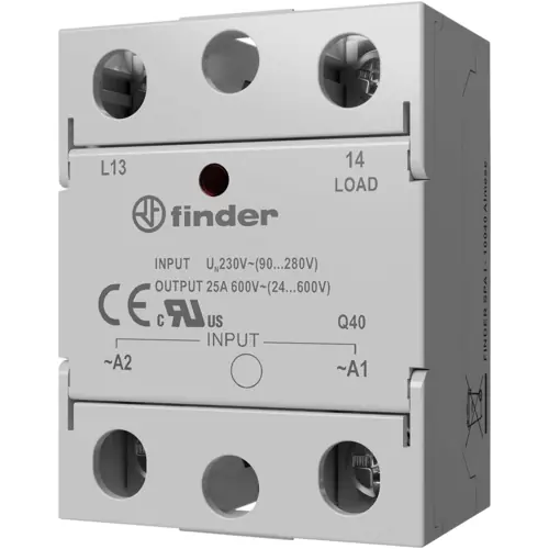 77.G1.9.024.8250, Relais mit 1 SSR-Kontakt 100 A/24 bis 280 V AC, Einschaltstrom bis 1500 A für 10 m Preisknaller