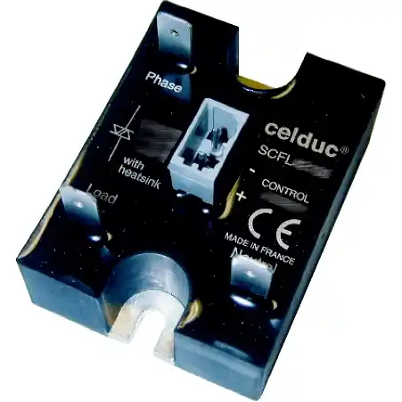 Halbleiterrelais, 4-30 VDC, nullspannungsschaltend, 12-280 VAC, 25 A, Schraubmontage, SCFL42100 Neu Im Sortiment