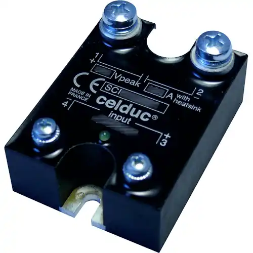 Halbleiterrelais, 4,5-32 VDC, DC ein/aus, 0-600 VDC, 100 A, Schraubmontage, SCI0100600 Angebot