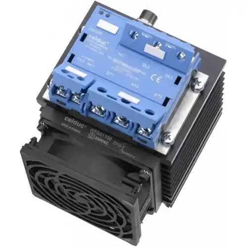 Neue Kollektion Halbleiterrelais, 24-255 VAC/VDC, nullspannungsschaltend, 24-520 VAC, 125 A, DIN-Schiene, SGT8698504