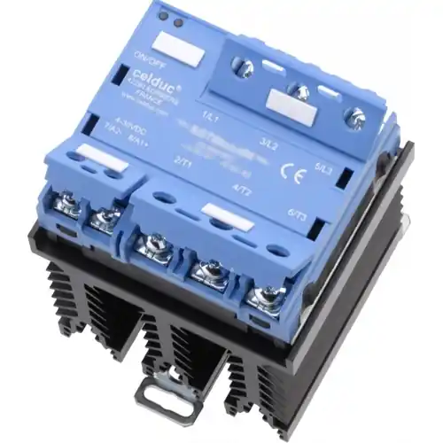 Halbleiterrelais, 4-30 VDC, nullspannungsschaltend, 24-600 VAC, 50 A, DIN-Schiene, SGT9654302 Zertifiziert