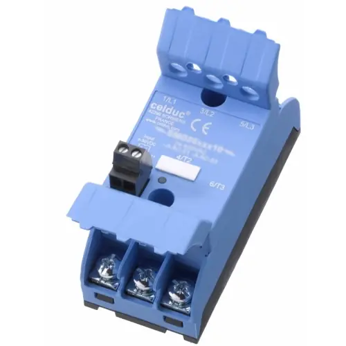 Neuheit Halbleiterrelais, 4-30 VDC, nullspannungsschaltend, 24-520 VAC, 50 A, Schraubmontage, SMB8650510