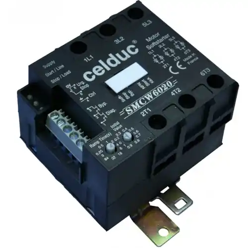 Halbleiterrelais, 10-24 VDC, 200-480 VAC, 40 A, DIN-Schiene, SMCW6020 Abverkauf