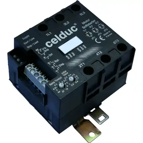 Halbleiterrelais, 10-24 VDC, 200-480 VAC, 100 A, DIN-Schiene, SMCW6151 Top-Seller