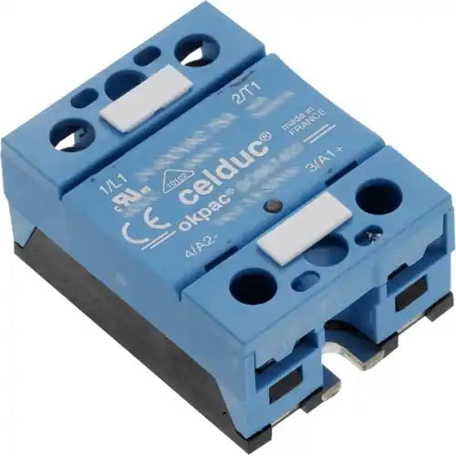 Preis Gesenkt Halbleiterrelais, 3,5-32 VDC, nullspannungsschaltend, 24-600 VAC, 125 A, Schraubmontage, SO969440