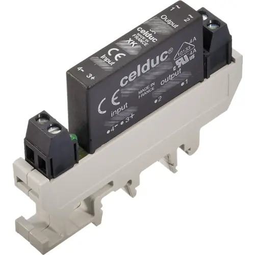 Halbleiterrelais, 6-30 VDC, nullspannungsschaltend, 12-275 VAC, 5 A, DIN-Schiene, XKA20420R Sonderaktion