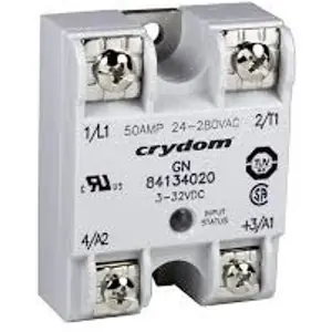 Gratis Versand Halbleiterrelais, 280 VAC, 3-32 VDC, 50 A, Leiterplattenmontage, 84134020