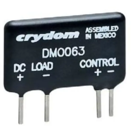 Garantierte Lieferung Halbleiterrelais, 60 VDC, 3-10 VDC, 3 A, Leiterplattenmontage, DMO063