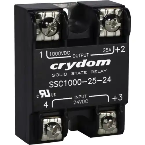 Bestpreis Halbleiterrelais, 8-16 VDC, 12 VDC, 25 A, Leiterplattenmontage, SSC1000-25-12