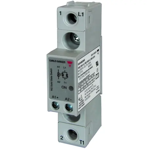 Günstig Halbleiterrelais, 24-190 VDC, nullspannungsschaltend, 600 VAC, 50 A, Leiterplattenmontage, RGS1A60A50KKE