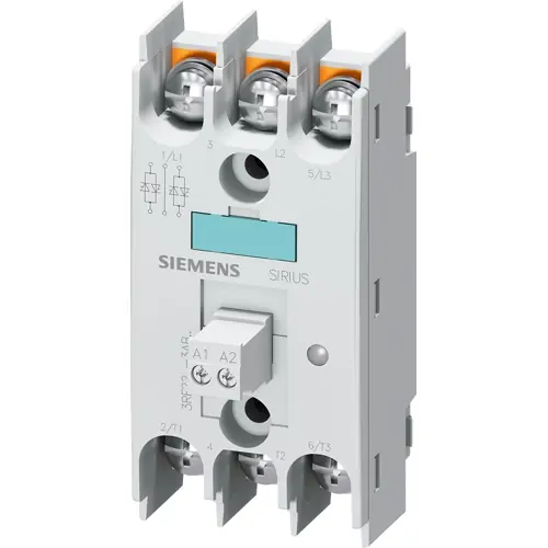 Halbleiterrelais, 4-30 VDC, nullpunktschaltend, 48-600 VAC, 30 A, Schraubmontage, 3RF2230-3AB45 Top-Angebot