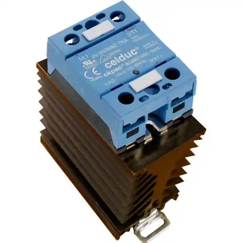 Günstig Halbleiterrelais, 20-265 VAC/VDC, nullspannungsschaltend, 24-690 VAC, 50 A, DIN-Schiene, SO885960-WF151