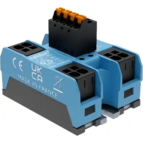 Mega-Angebot Halbleiterrelais, 10-30 VDC, nullspannungsschaltend, 24-660 VAC, 50 A, Panelmontage, SOBR965640-HE