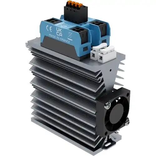 Halbleiterrelais, 10-30 VDC, nullspannungsschaltend, 24-660 VAC, 44 A, DIN-Schiene, SOBR965640-HE-WFF05 Schnäppchen