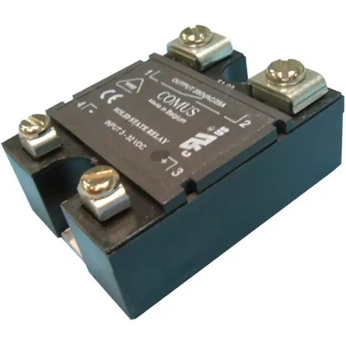 Halbleiterrelais, 3-32 VDC, nullspannungsschaltend, 24-480 VAC, 50 A, Leiterplattenmontage, 6607 4804 500 Echt