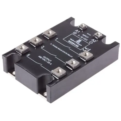 Halbleiterrelais, 3-32 VDC, nullspannungsschaltend, 24-480 VAC, 45 A, Leiterplattenmontage, 5790 9583 103 Jetzt Kaufen