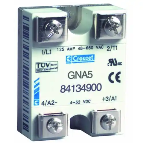 Neuheit Halbleiterrelais, 90-280 VAC, nullspannungsschaltend, 25 A, Leiterplattenmontage, 84134911