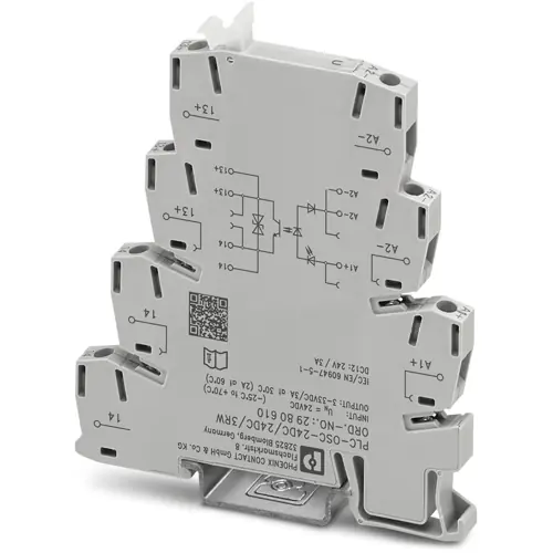 Jetzt Bestellen Halbleiterrelais, 16,8-30 VDC, sofortiges schalten, 3-33 VDC, 3 A, DIN-Schiene, 2980610