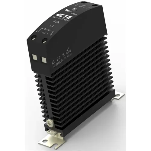 Halbleiterrelais, 4-32 VDC, nullspannungsschaltend, 48-660 VAC, 20 A, DIN-Schiene, 6-1393030-7 Gratis Versand