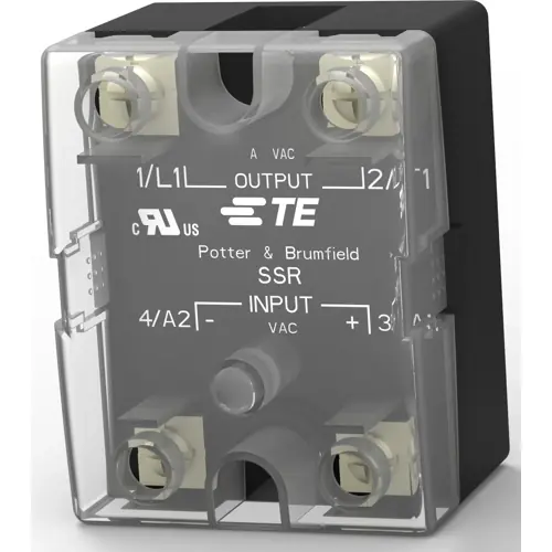 Sichere Zahlung Halbleiterrelais, 3-32 VDC, nullspannungsschaltend, 24-280 VAC, 25 A, Schraubmontage, 1393030-7