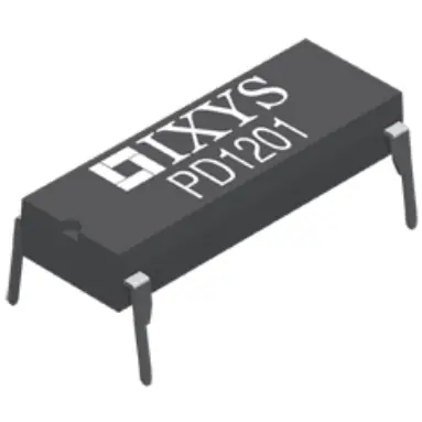 Markenprodukt Halbleiterrelais, nullspannungsschaltend, 400 VDC, 1 A, THT, PD1201