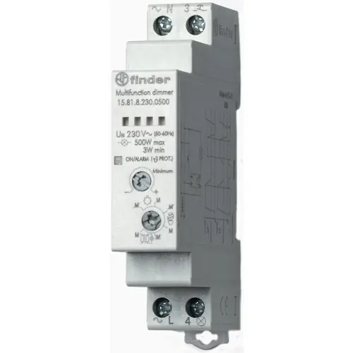Elektronischer Dimmer, 1 Schließer, 230 VAC, 230 V, 500 W, 15.81.8.230.0500 Nur Heute