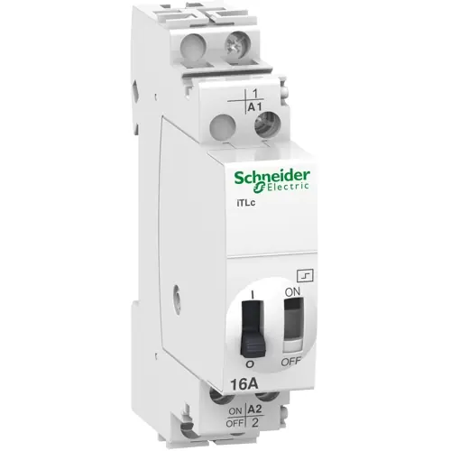 Kostenloser Versand Fernschalter, 1 Schließer, 24 VAC, 16 A, 250 V, A9C33111