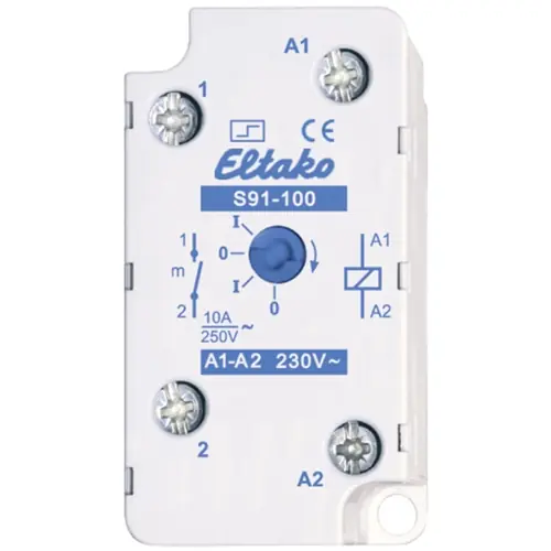 Solange Der Vorrat Reicht Stromstoß-Relais, 1 Schließer, 230 VAC, 10 A, 230 V, 2300 W, S91-100-230V