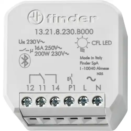 YESLY Multifunktionsrelais, 1 Wechsler, 110-230 VAC, 16 A, 250 V, 1000 W, 13.21.8.230.B000 Mega-Angebot