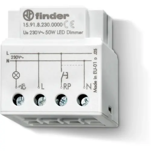 Elektronischer Dimmer, 230 VAC, 230 V, 100 W, 15.91.8.230.0000 Versand Am Gleichen Tag