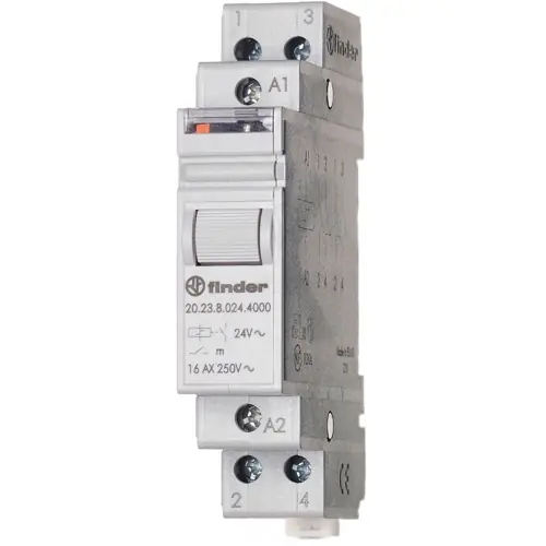 Stromstoß-Relais, 1 Schließer + 1 Öffner, 12 VDC, 16 A, 230 V, 400 W, 20.23.9.012.4000 Rabatt