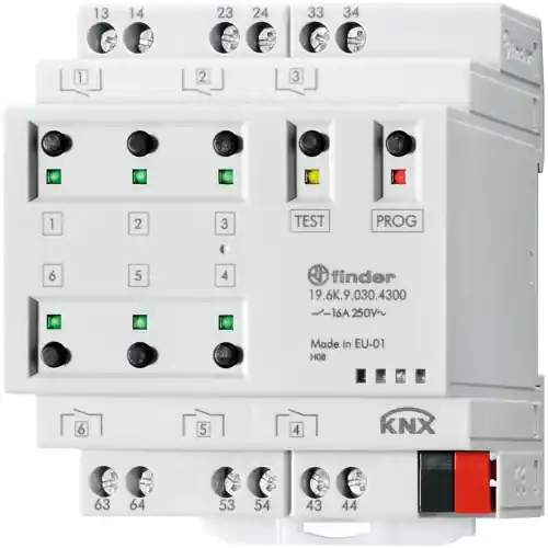 KNX-Schaltaktor, 1 Schließer + 1 Öffner, 16 A, 250 V, 19.6K.9.030.4300 Schnäppchen