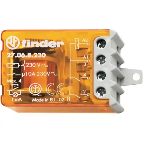 Stromstoß-Relais, 2 Schließer, 10 A, 110 V, 27.06.8.230.0000 Kostenloser Rückversand