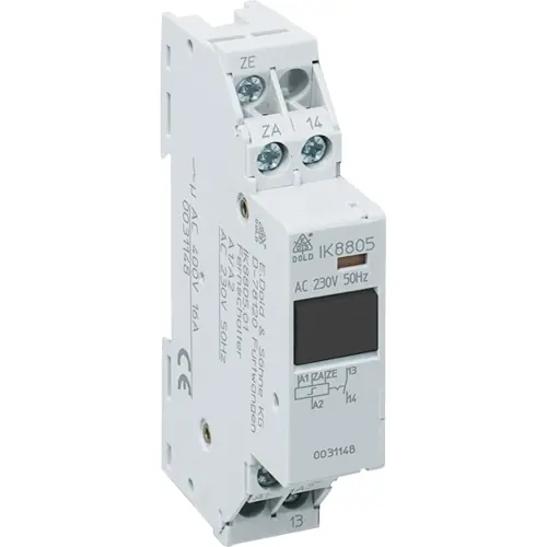 Stromstoß-Relais, 1 Schließer, 230 VAC, 16 A, 230 V, 2000 W, 0031148 Versand Am Gleichen Tag