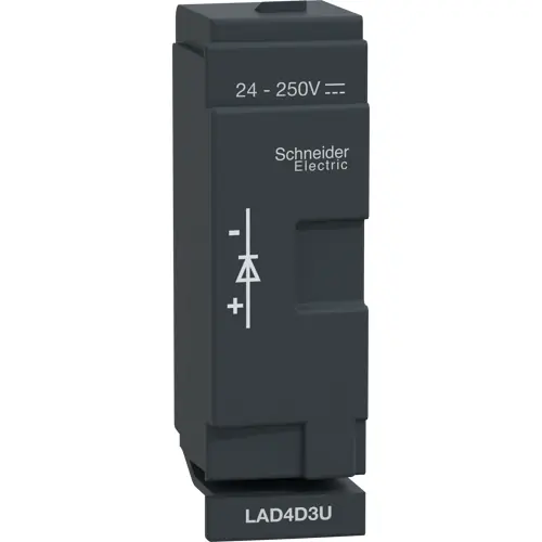 Funktionsmodul, Freilaufdiode, 24-250 VDC für D40A/D65A, LAD4D3U Aktuell