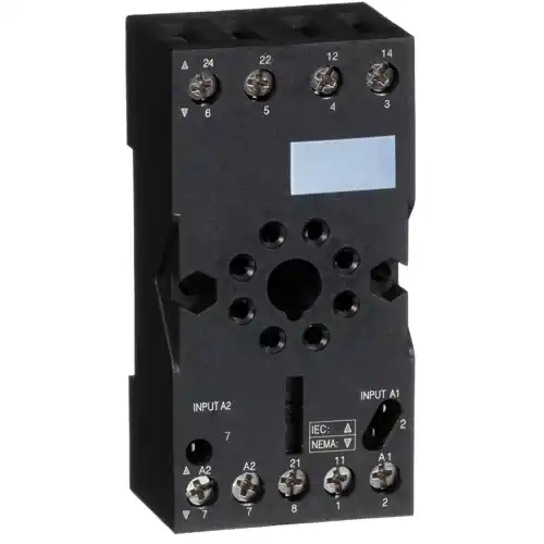 Beliebt Relaissockel für Universalrelais RUMC2, RUZC2M