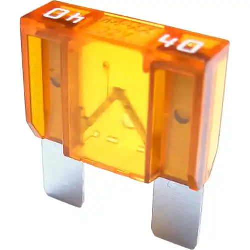 KFZ-Flachsicherung, 40 A, 32 V, orange, (L x B x H) 29.5 x 9 x 34.1 mm, F9040 Neue Kollektion