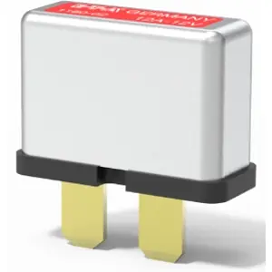 Schnäppchen KFZ-Sicherungsautomat, 20 A, 12 V, silber, (L x B x H) 25.1 x 9.9 x 17.5 mm, 1160-02-20A