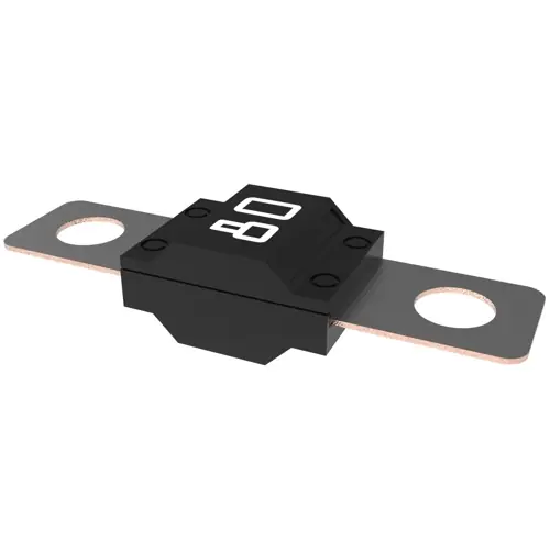 Schraubsicherung, 80 A, 32 V, weiß, (L x B x H) 41 x 10 x 8 mm, 0498080.M Schneller Versand