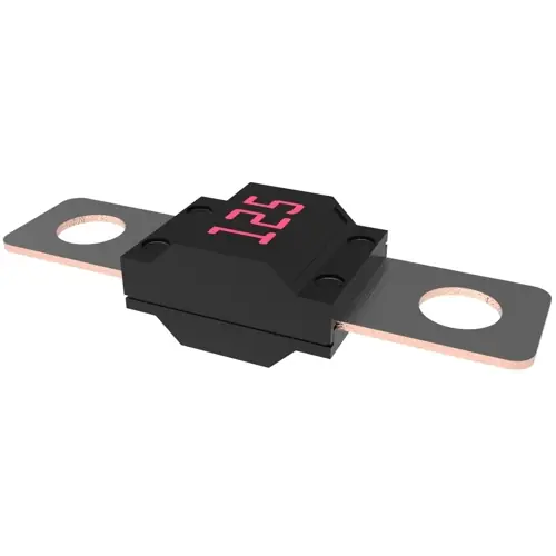 Highlight Schraubsicherung, 125 A, 32 V, rosa, (L x B x H) 41 x 10 x 8.3 mm, 0498125.M