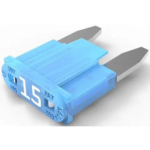 Finale Aktion KFZ-Flachsicherung, 15 A, 58 V, blau, (L x B x H) 10.9 x 3.8 x 8.8 mm, 0997015.WXN