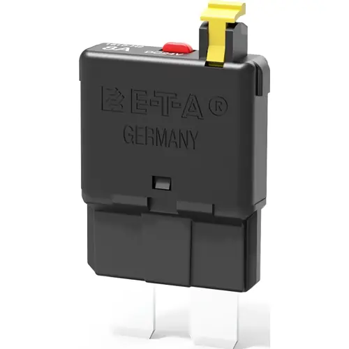 Kfz-Sicherungsautomat, 10 A, 28 V, rot, (L x B x H) 20 x 6 x 35.9 mm, 1610-H2-10A Kostenfreie Lieferung