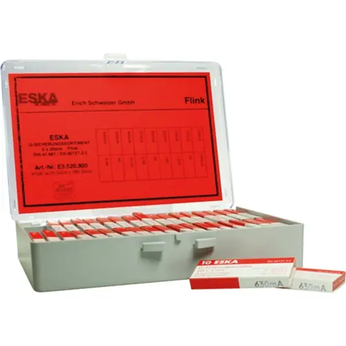 G-Sicherungssortiment, 5 x 20 mm, T, 360-teilig, E3522800 Preisknaller