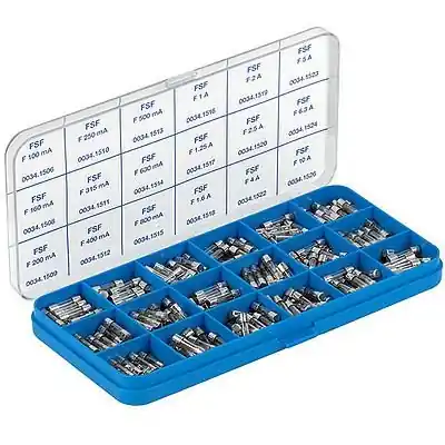 G-Sicherungssortiment, 5 x 20 mm, T, 270-teilig, 0034.9857 Solange Der Vorrat Reicht