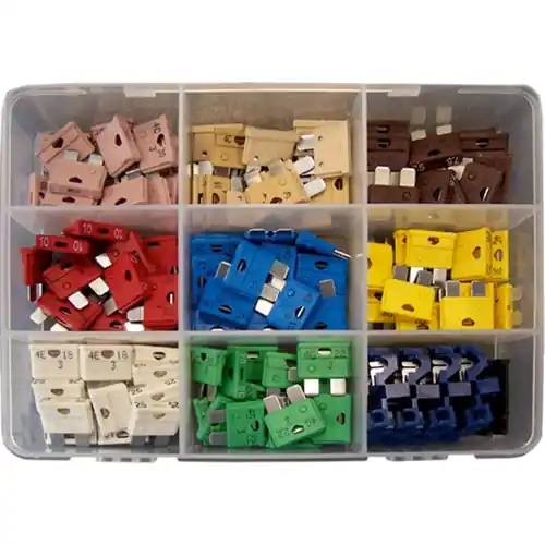 Kfz-Sicherungssortiment, flach, , 124-teilig, 732110 Neue Kollektion